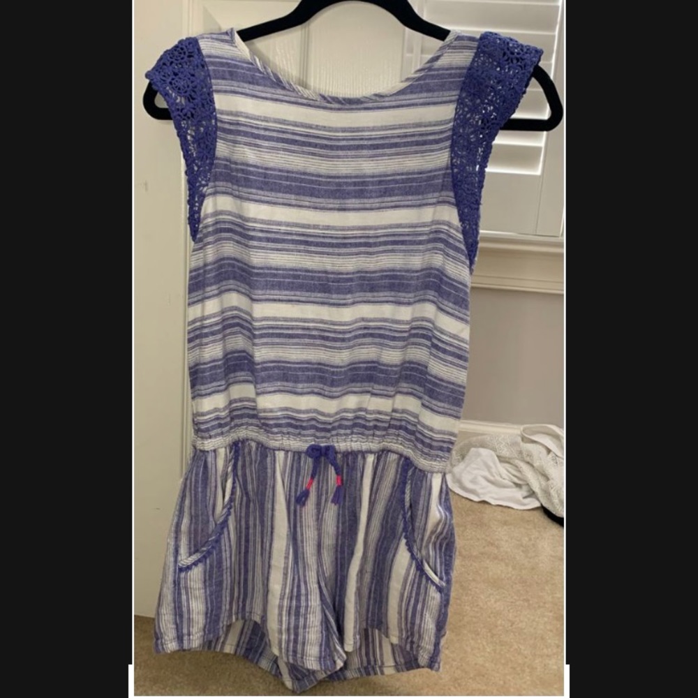 Girls Cat and Jack Romper